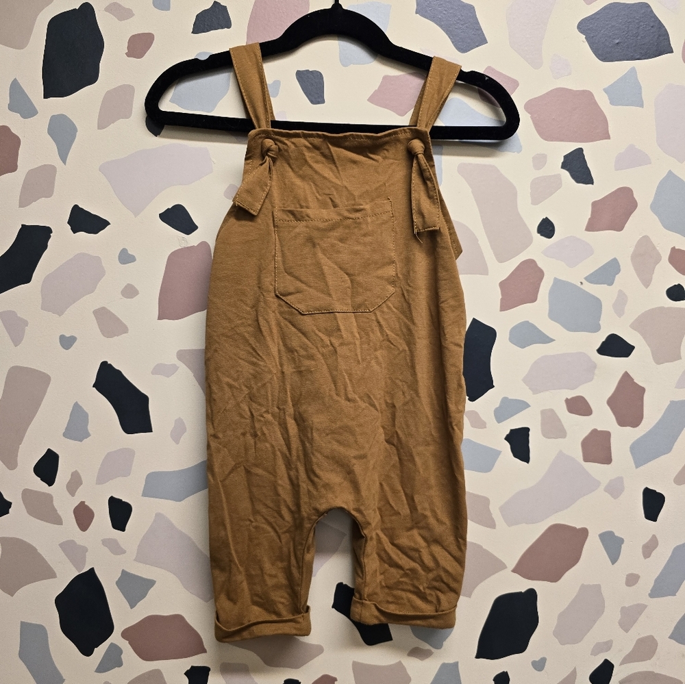 Soft baby overalls